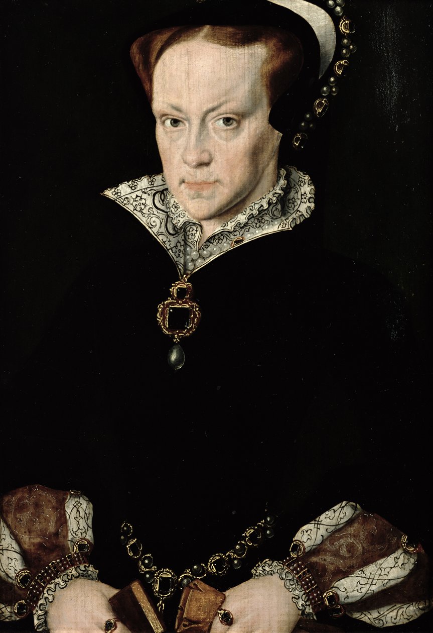 英国女王玛丽一世（1516-58） 作者 安东尼·范·达索斯特·莫尔