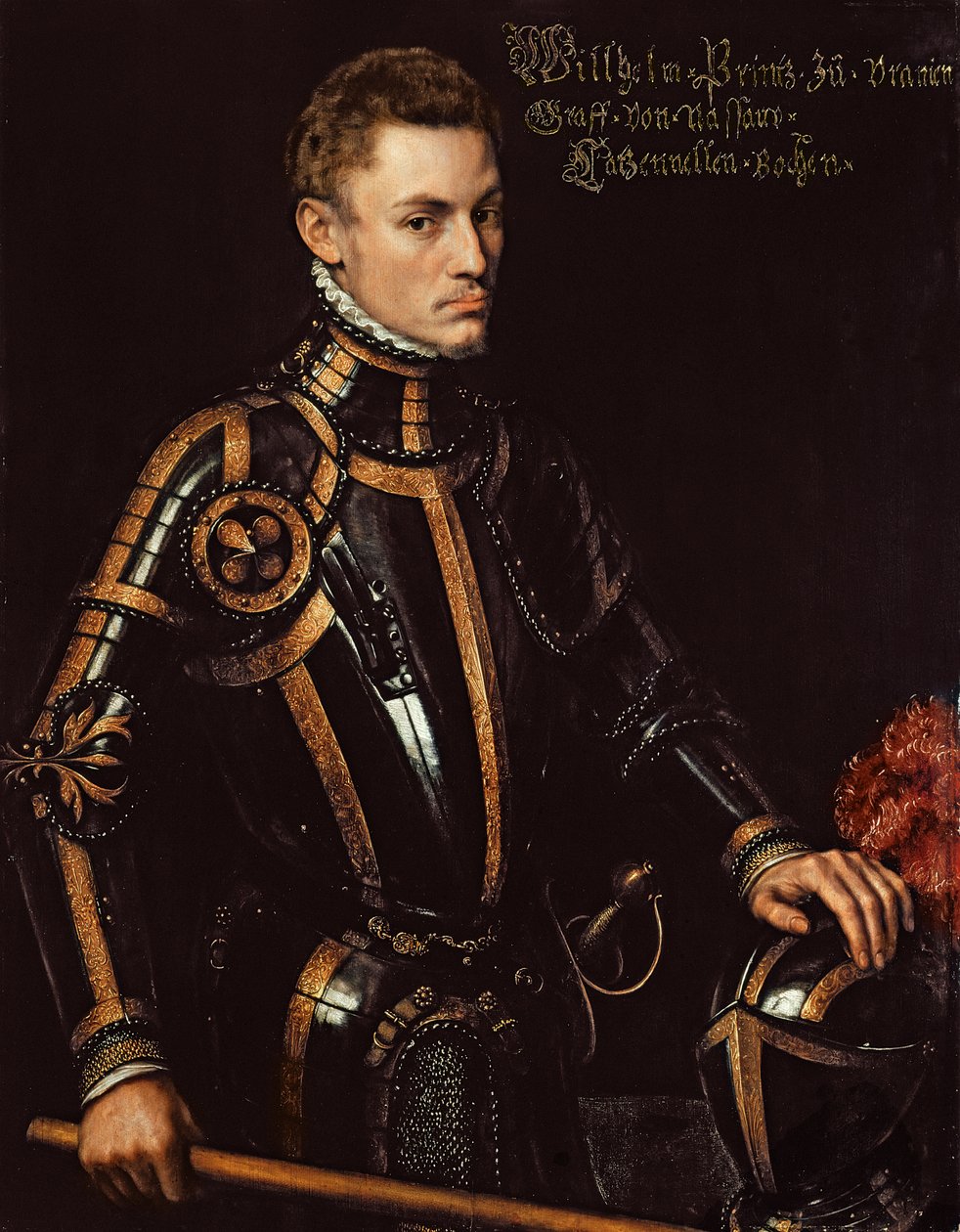 威廉一世（1533-84）The Silent，Prince of Orange，c.1552 作者 安东尼·莫尔