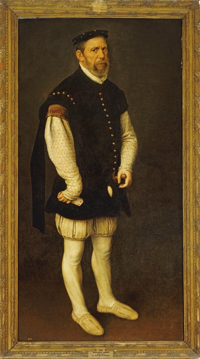 宫廷小丑 Pejeron ... 作者 Anthonis van Dashorst（约 1519-1576/77）莫尔
