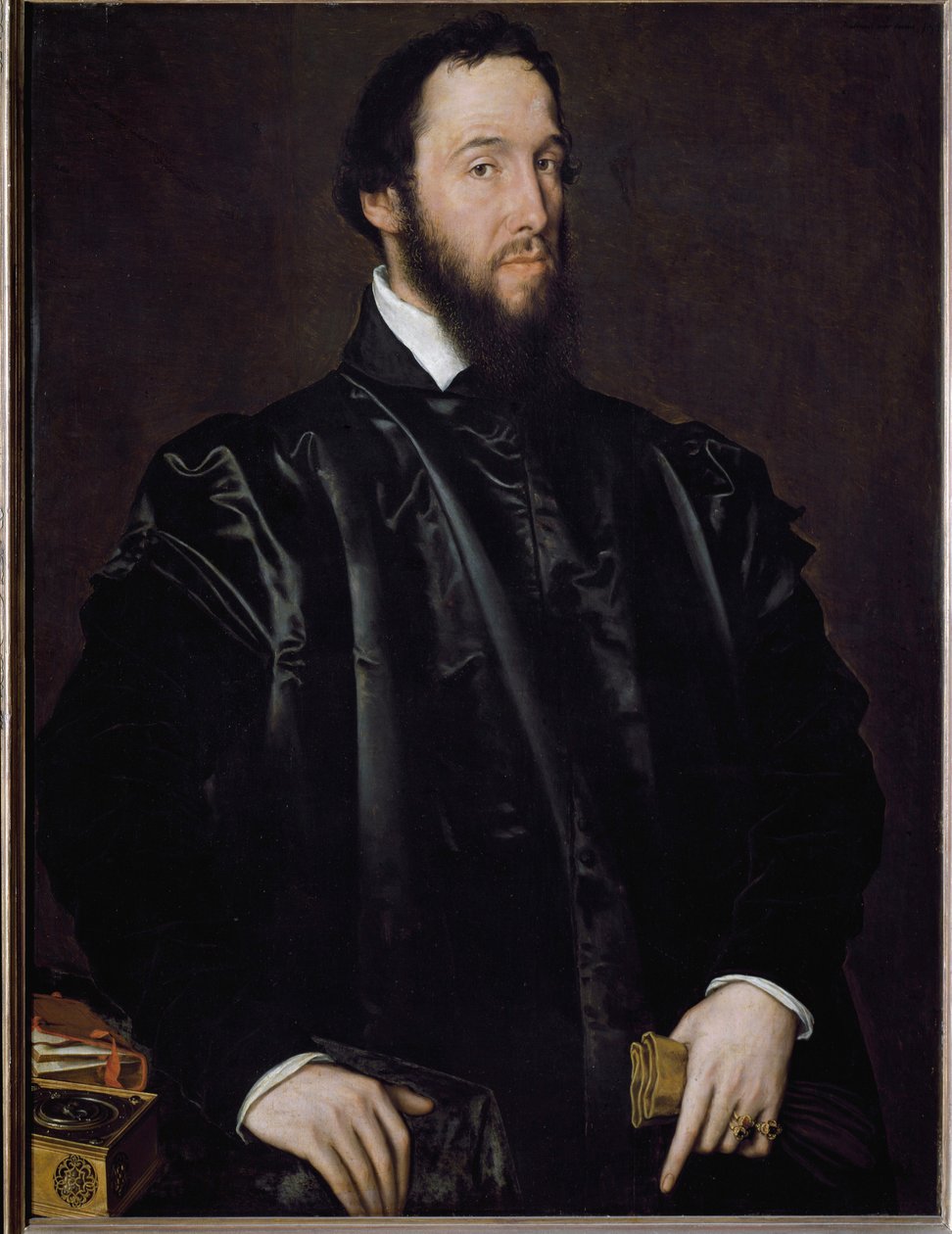 Antoine Perrenot de Granvelle 的肖像（绘画 作者 安东尼·莫尔·范·达肖斯特