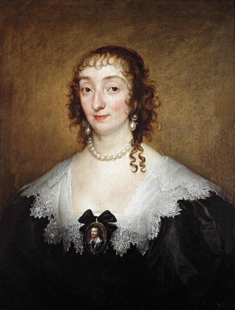 Katherine Manners，白金汉公爵夫人，1633年 作者 安东尼·范·戴克