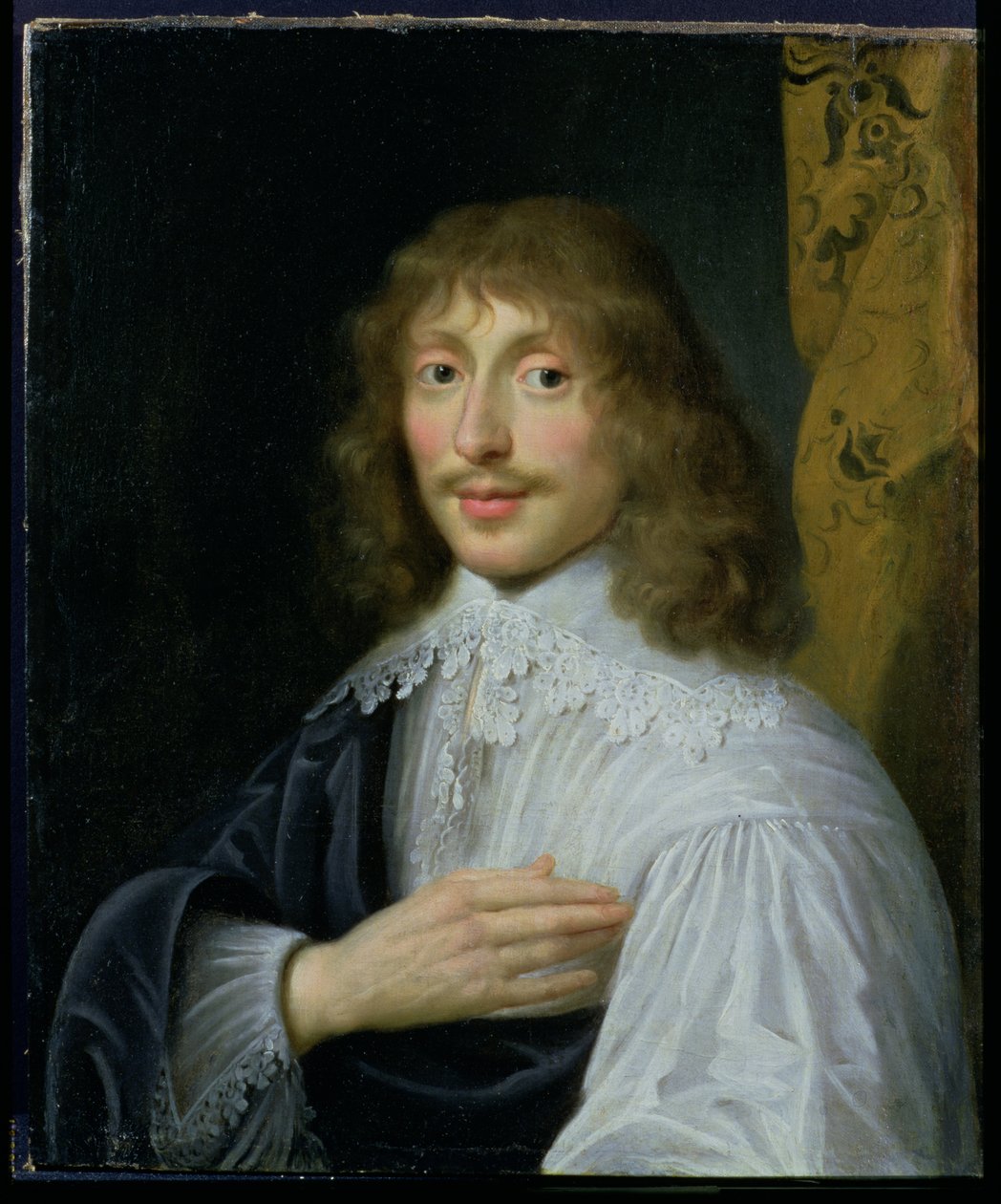 白金汉第一公爵George Villiers的肖像（1592-1628） 作者 安东尼·范·戴克