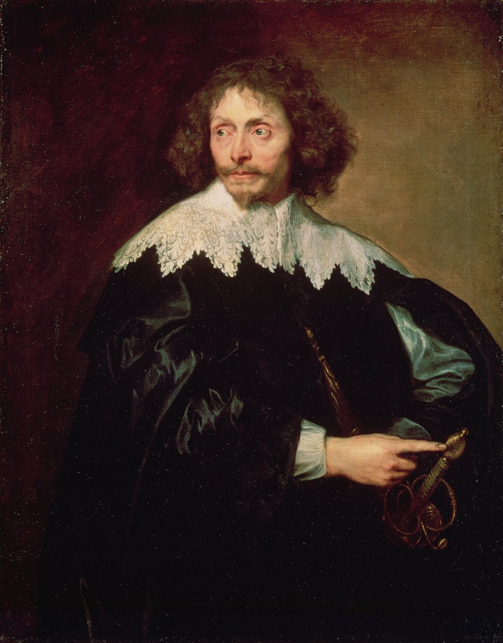Thomas Chaloner先生的肖像（1595-1661）1620 作者 安东尼·范·戴克
