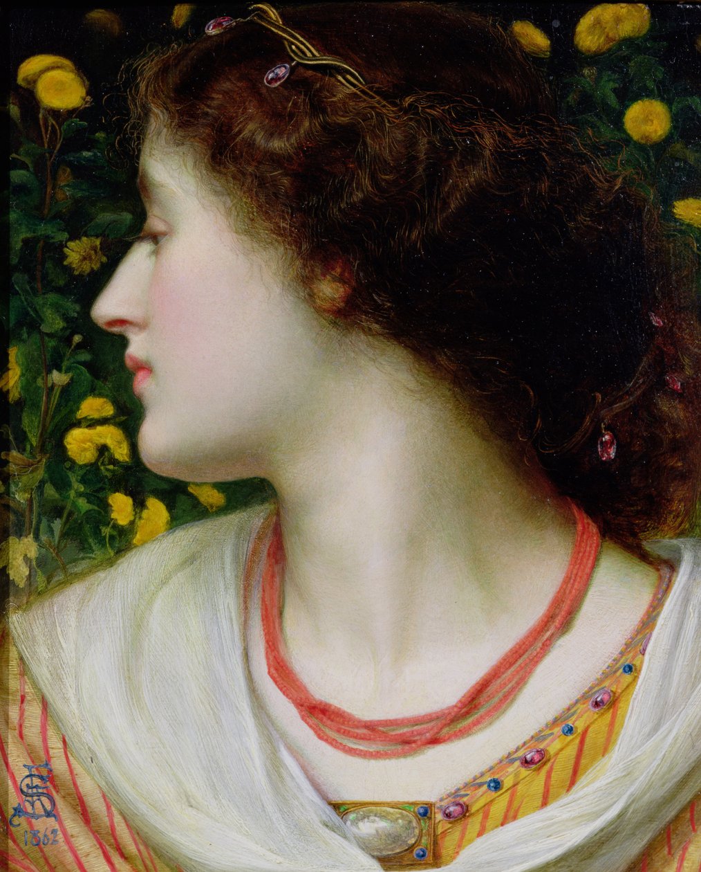La Belle Isolde，1862（小组） 作者 安东尼·弗雷德里克·奥古斯都·桑迪斯