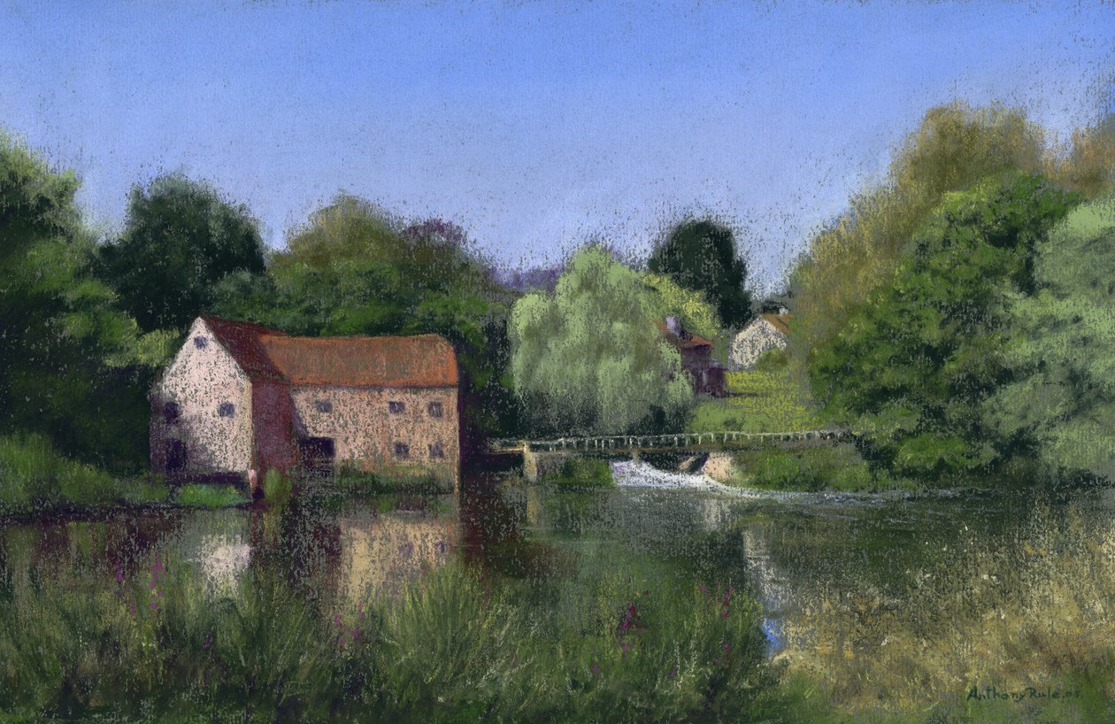 Mill on the Stour II，2008 作者 安东尼·鲁尔
