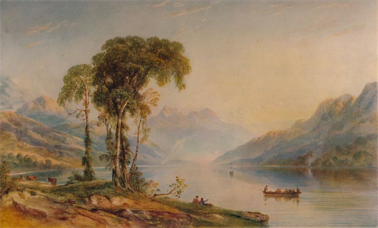 本·维努（Ben Venue），阿赫雷湖（1840，1935） 作者 安东尼·范迪克·科普利·菲尔丁