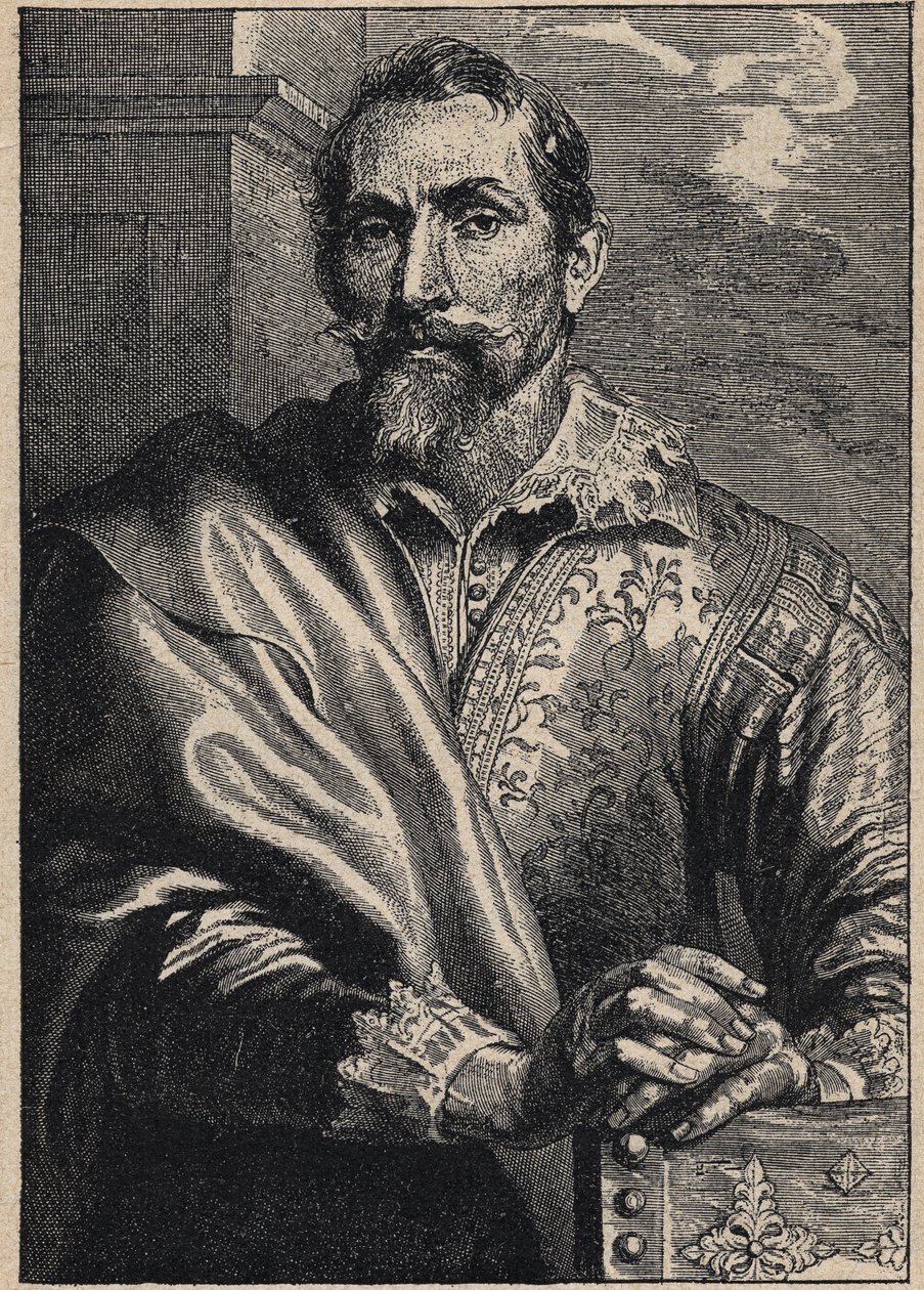 桑德斯（Franciscus Snyders）（Frans Snyders或Snijders）的肖像，1579-1657年，由安东尼-凡-戴克创作。 作者 安东尼·范（继）戴克