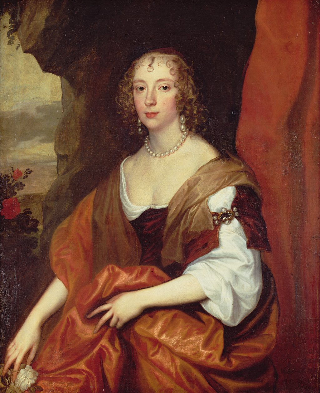 贝德福德伯爵夫人安妮·卡尔（Anne Carr），22岁， 作者 安东尼·范·戴克
