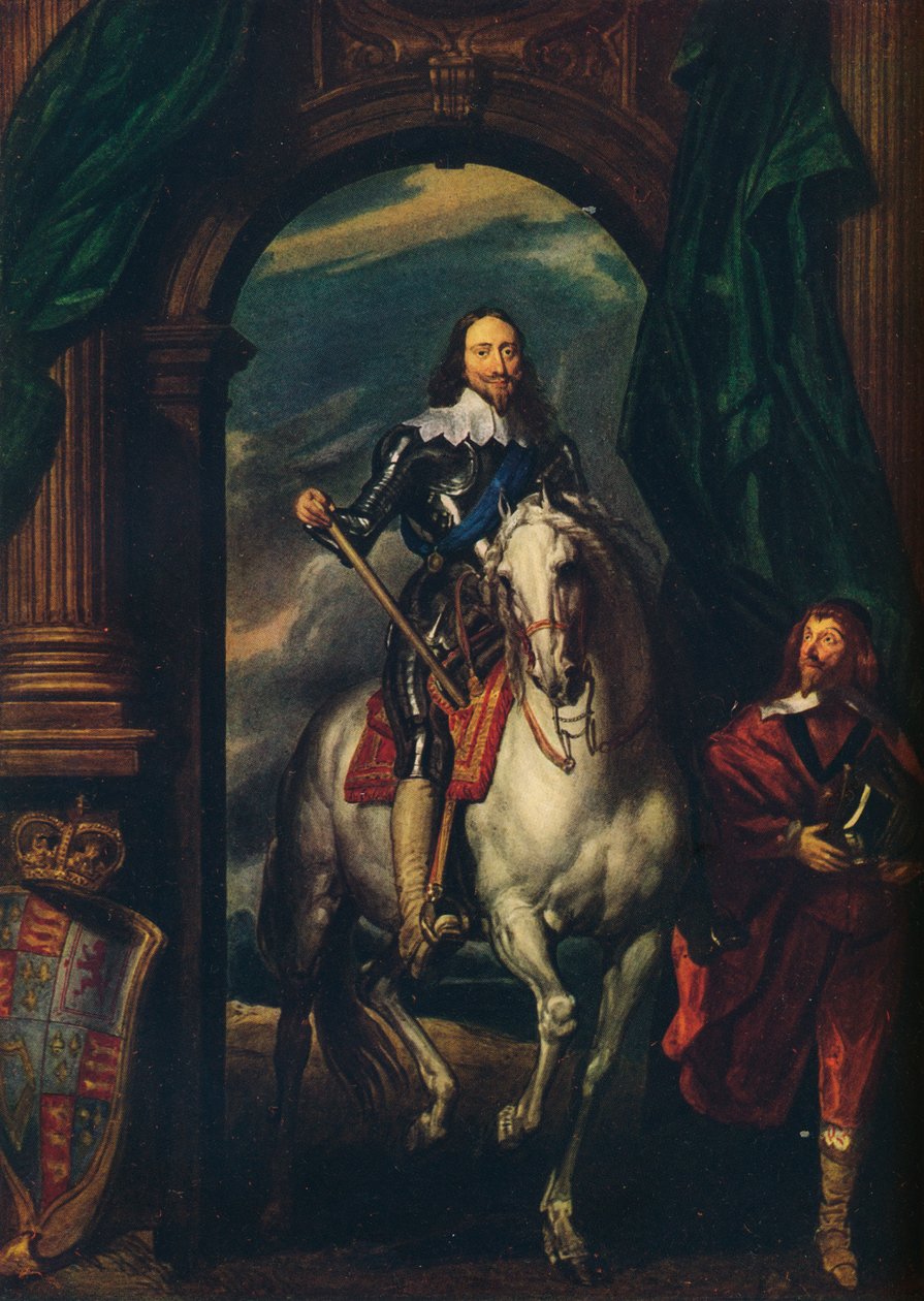 查理一世（1600-1649）与圣安东尼（M de St Antoine），1633年，1913年 作者 安东尼·范·戴克