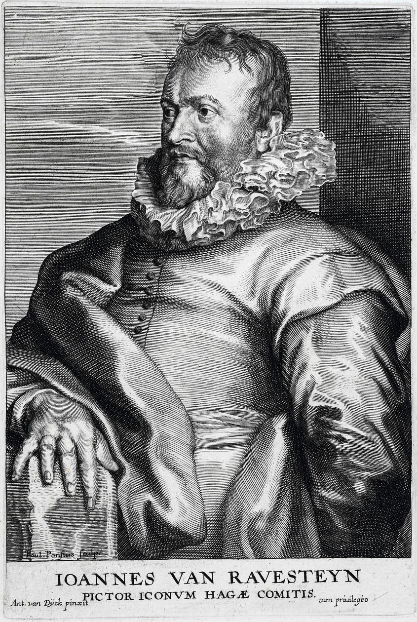 Ioannes van Ravesteyn - Pictor Iconvm Hagae Comitis 作者 安东尼·范·戴克