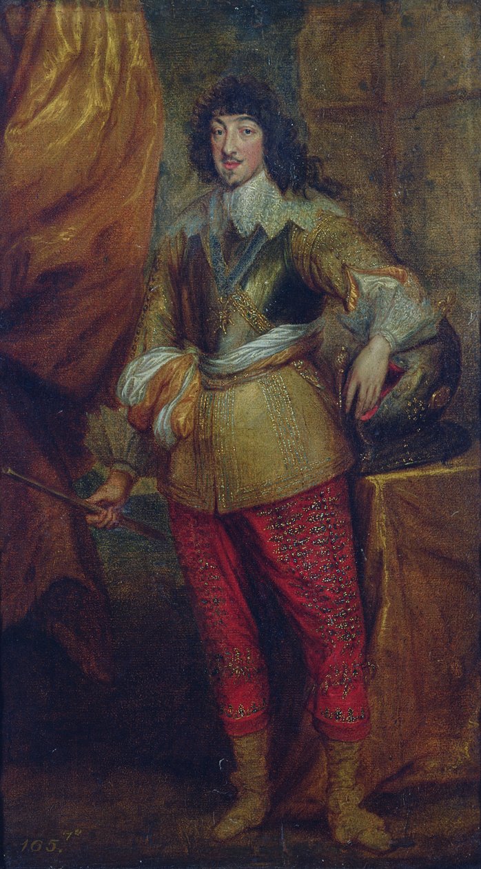 Jean Baptiste Gaston，Duc d&39;Orleans（1608-60），路易十三的兄弟 作者 安东尼·范·戴克