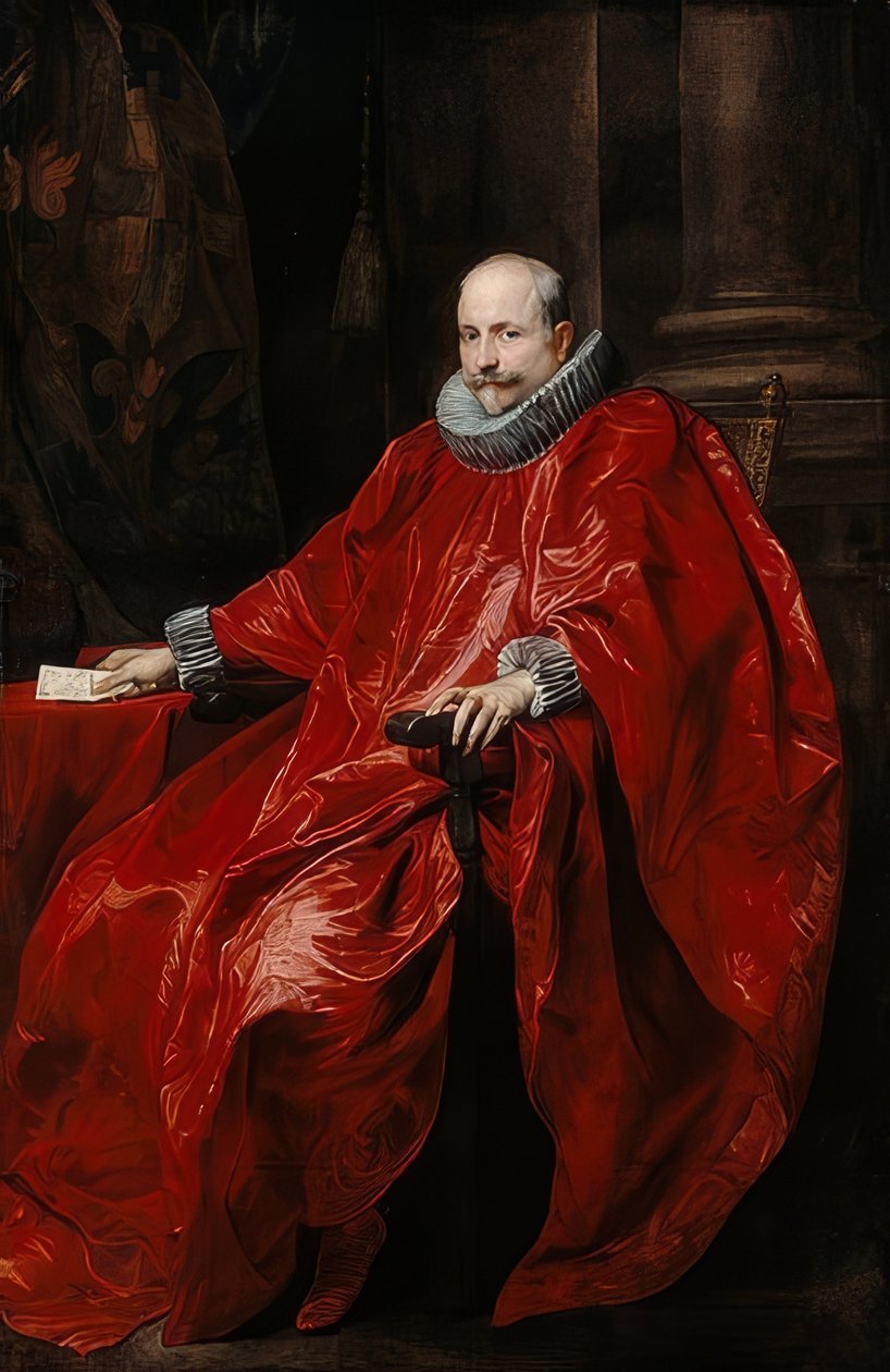 Agostino Pallavicini的画像。约于1621年 作者 安东尼·范·戴克