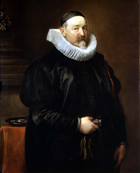 Adriaen Stevens的肖像 作者 安东尼·范·戴克