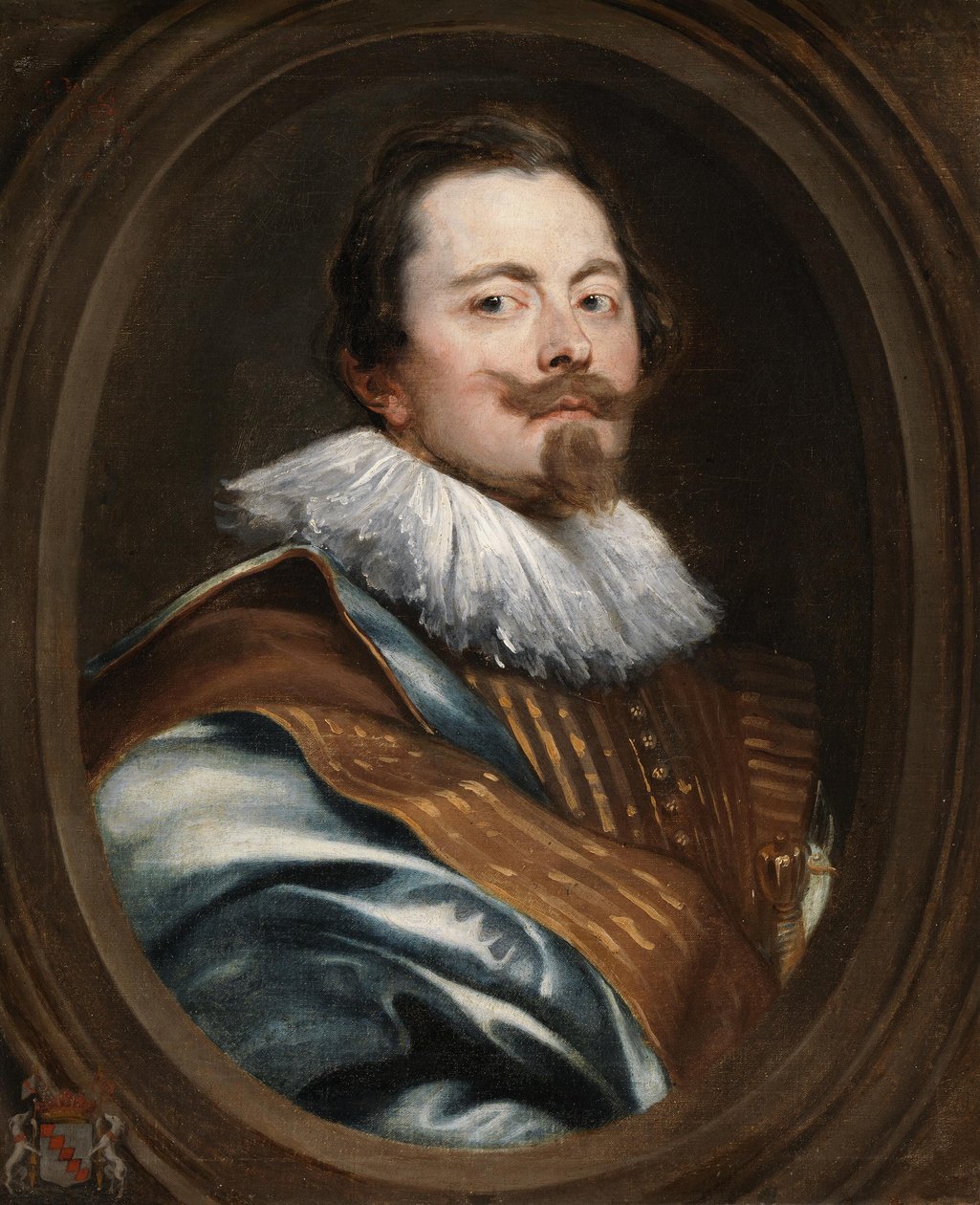 外交官 Frederick Marselaer 肖像 作者 安东尼·范·戴克