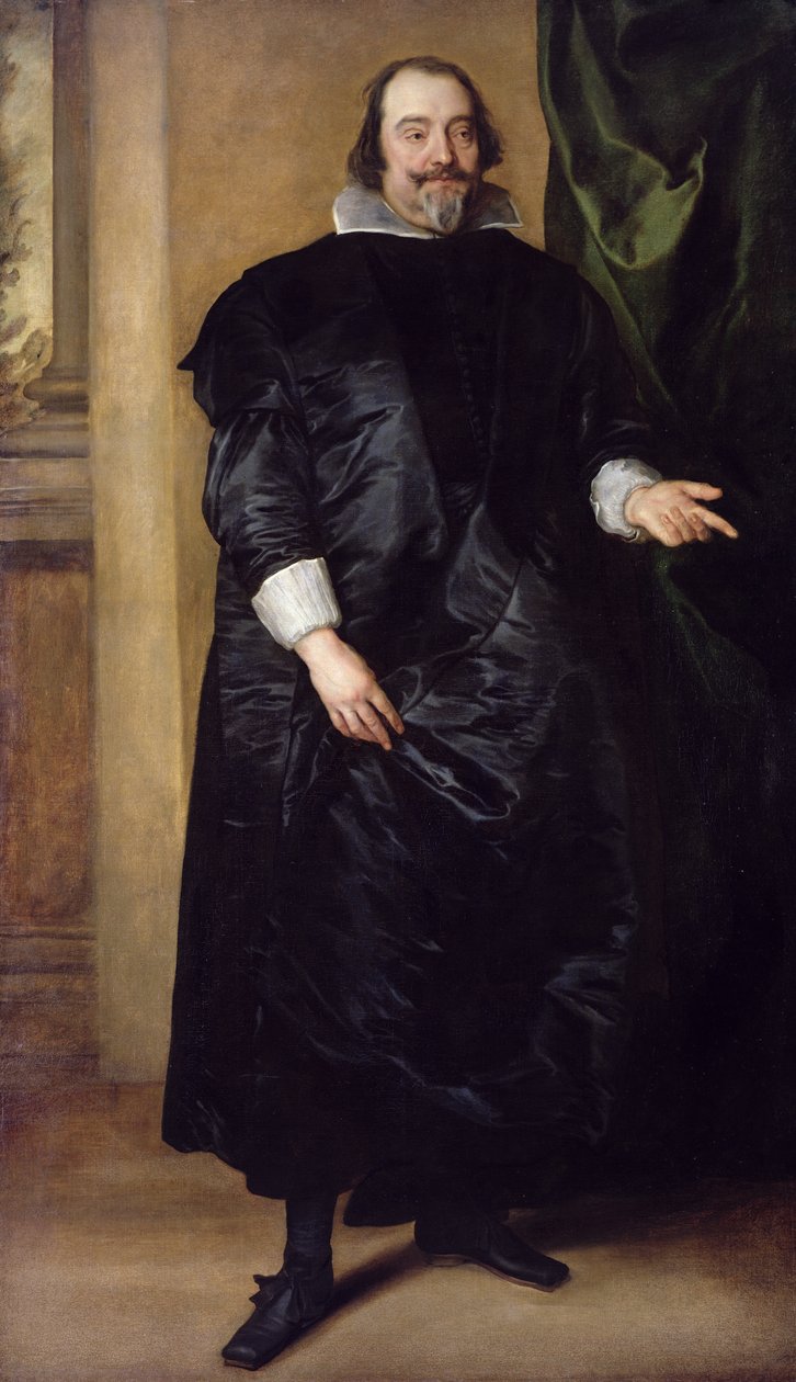 Joost de Hertoghe（d.1638）c.1635的肖像 作者 安东尼·范·戴克