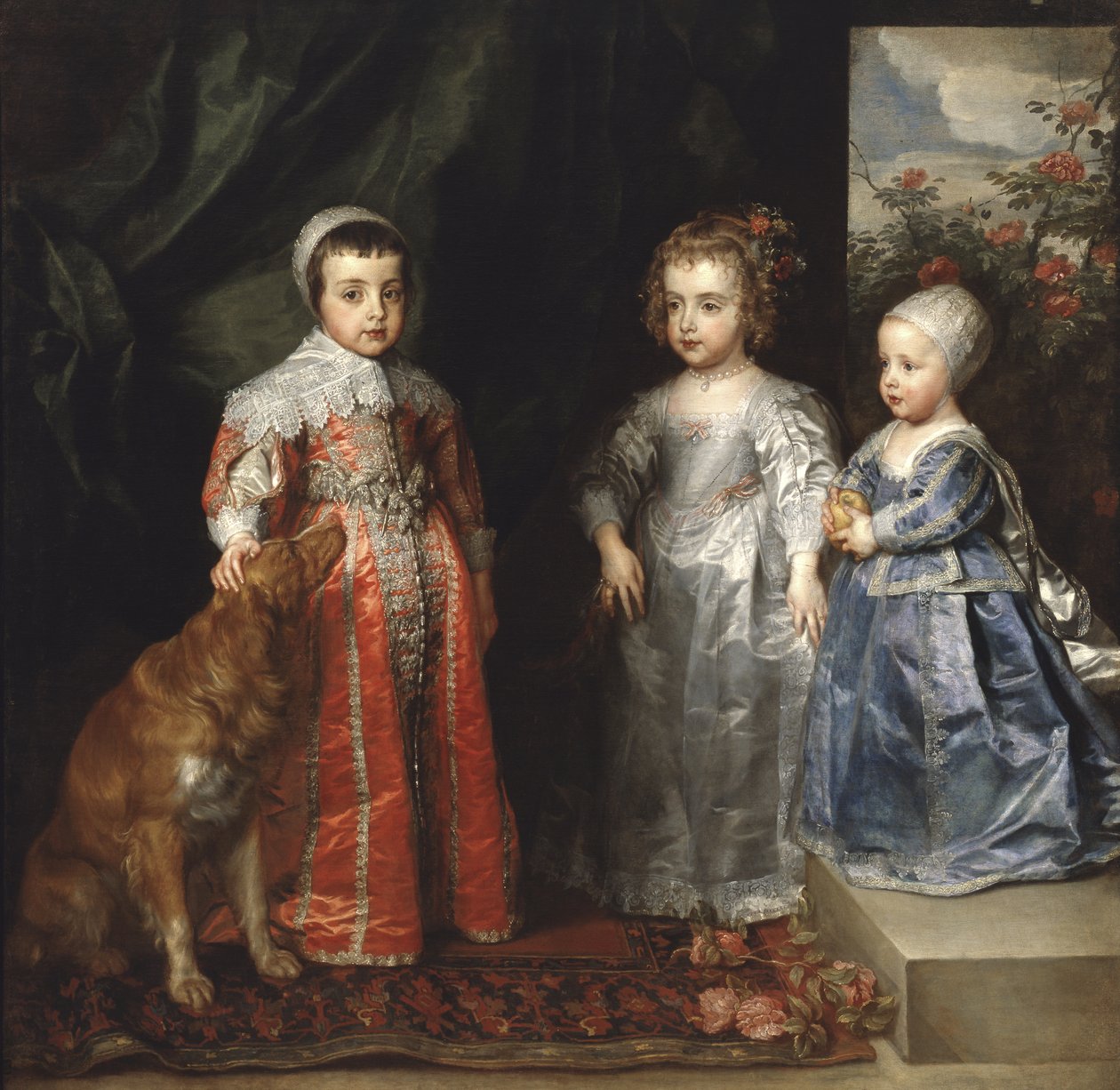1635年英国查理一世的子女 作者 安东尼·范·戴克
