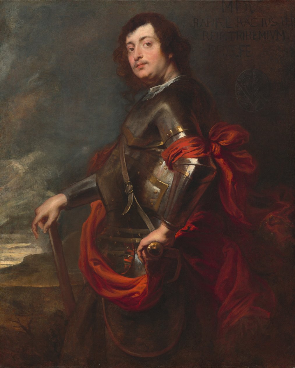 省长Raffaele Raggi，约1625年。 作者 安东尼·范·戴克