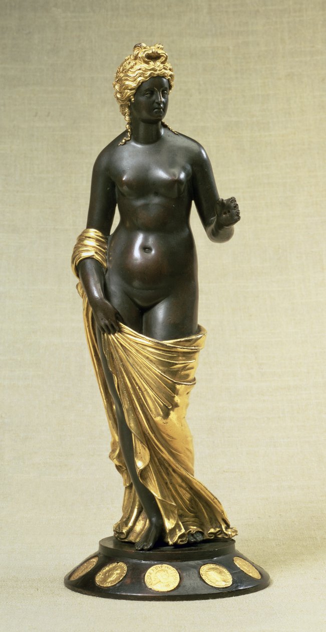 Venus Felix，c.1500（青铜和适用） 作者 安蒂科
