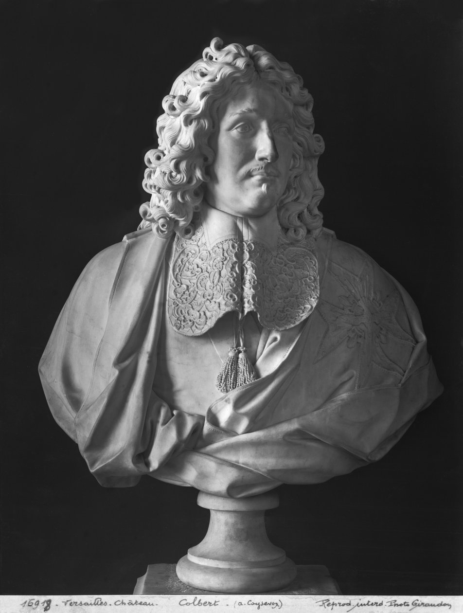 Jean-Baptiste Colbert de Torcy（大理石）的半身像 作者 安托万·考耶索