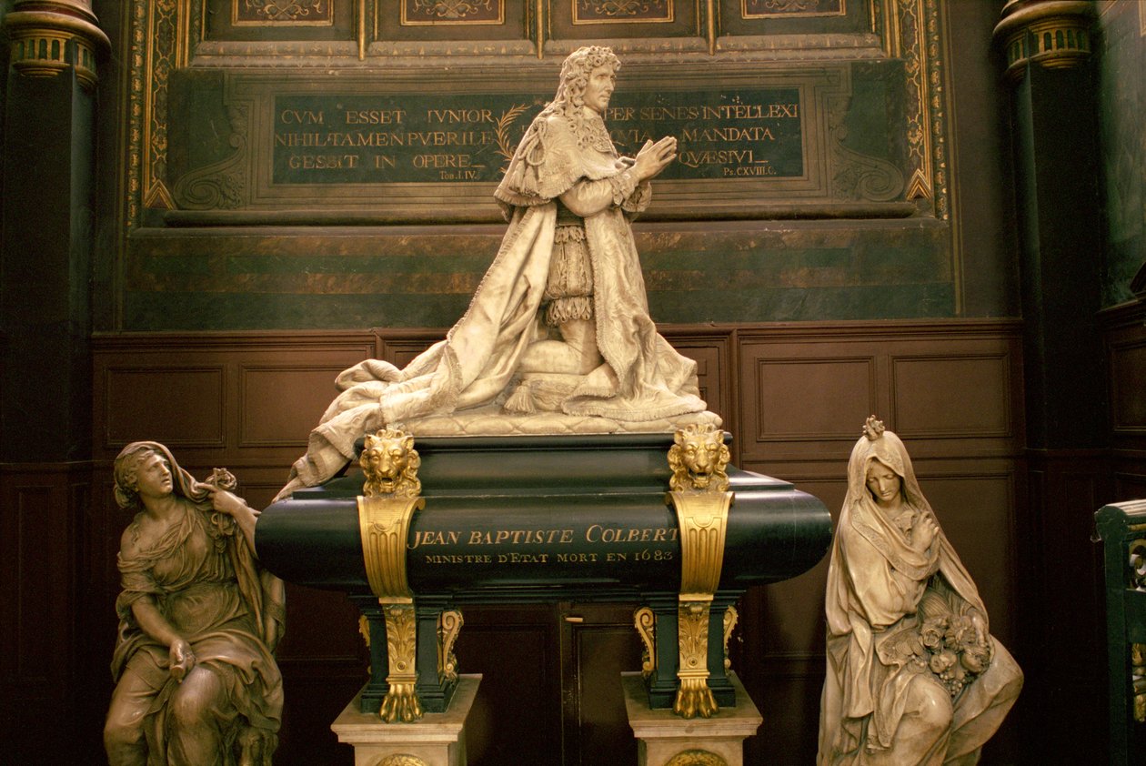 Jean-Baptiste Colbert de Torcy之墓（1619-83）c.1685-87（大理石并被认为是青铜）（另见248119和248120） 作者 安托万·考耶索