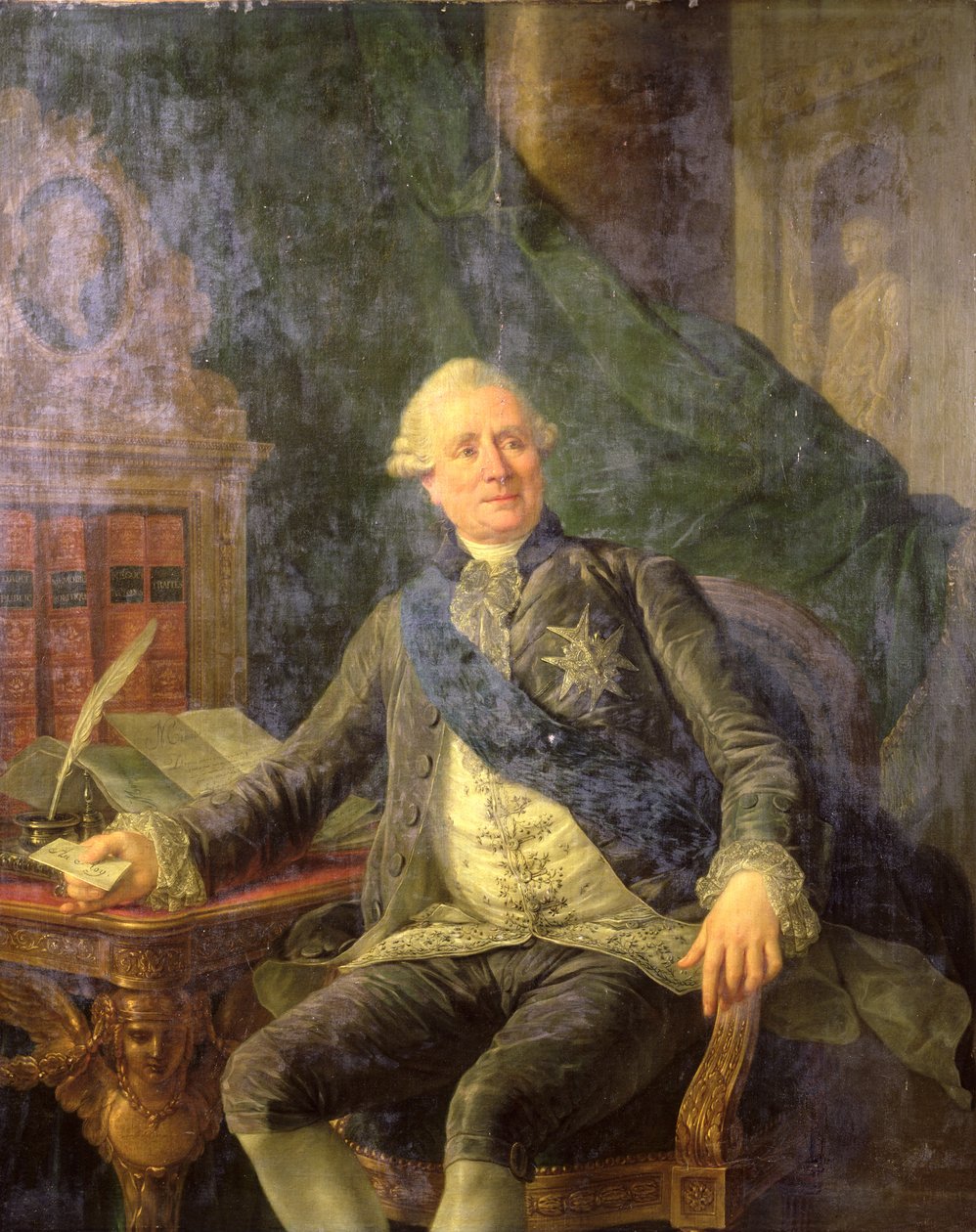 Charles Gravier（1719-87）Vergennes伯爵 作者 安托万·弗朗索瓦·安妮