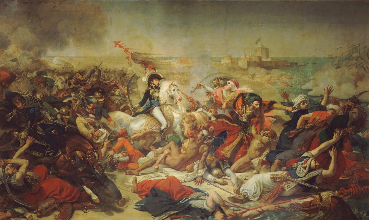 1799年7月25日，阿布基尔战役 作者 安东尼·让·格罗斯
