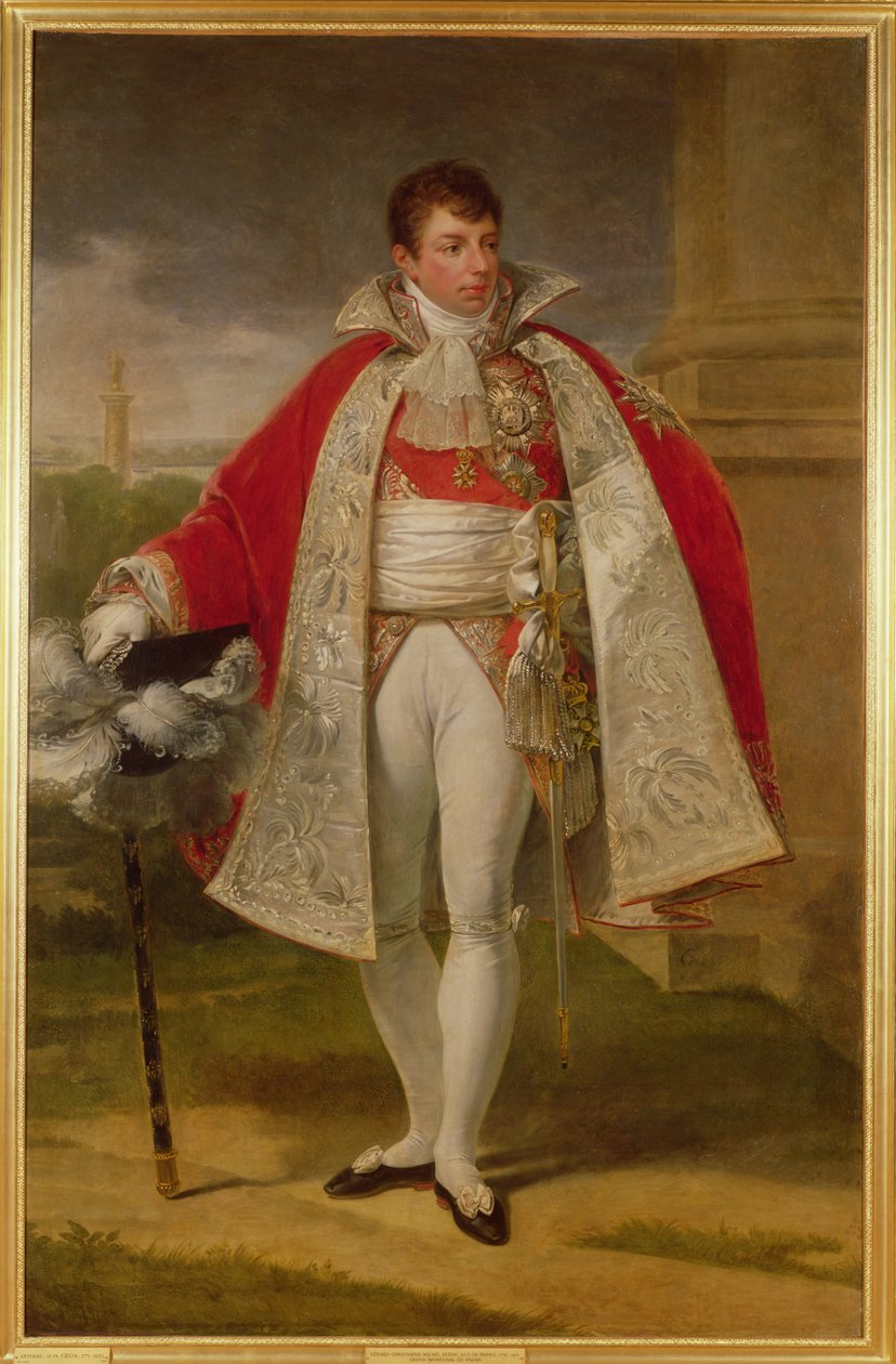 Geraud-Christophe-Michel Duroc（1772-1813）Frioul公爵，1806-08 作者 安东尼·让·格罗斯