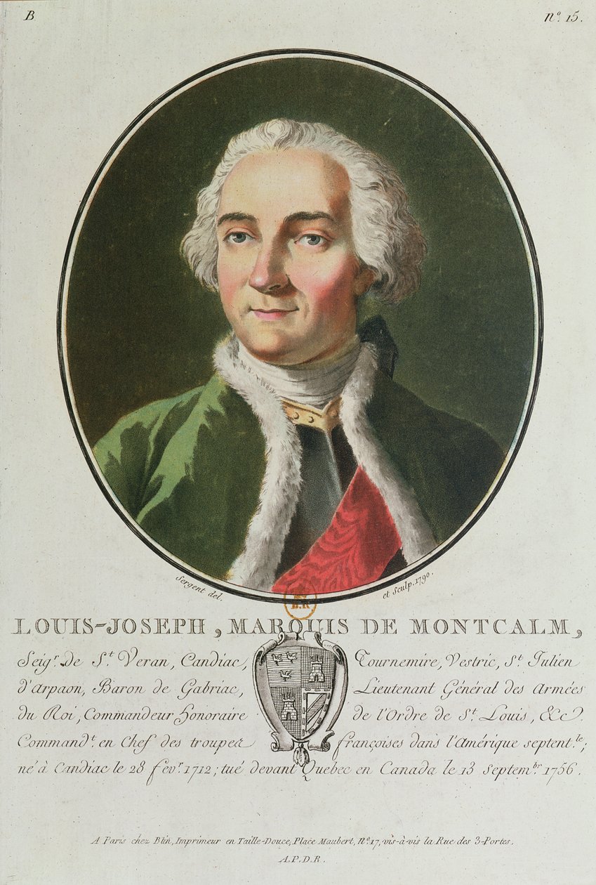 Louis Joseph de Montcalm（1712-59）1790 作者 安托万·路易斯·弗朗索瓦·瑟金特·玛索