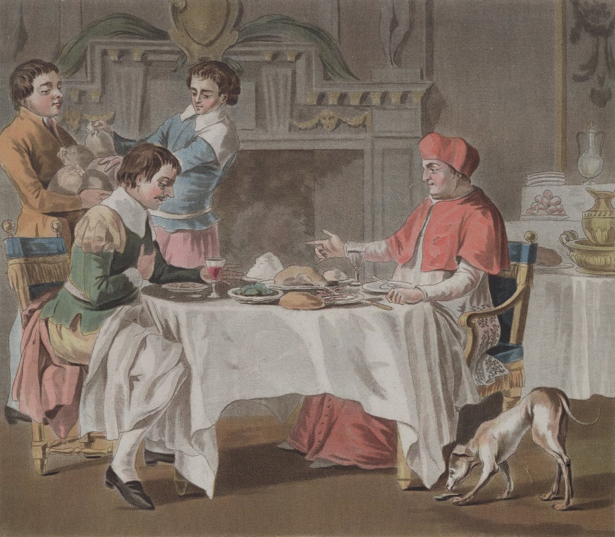 由Jean Baptiste Morret（1790  -  1820年）1788年刻的红衣主教的慷慨（1460-1510） 作者 安托万·路易斯·弗朗索瓦·瑟金特·玛索