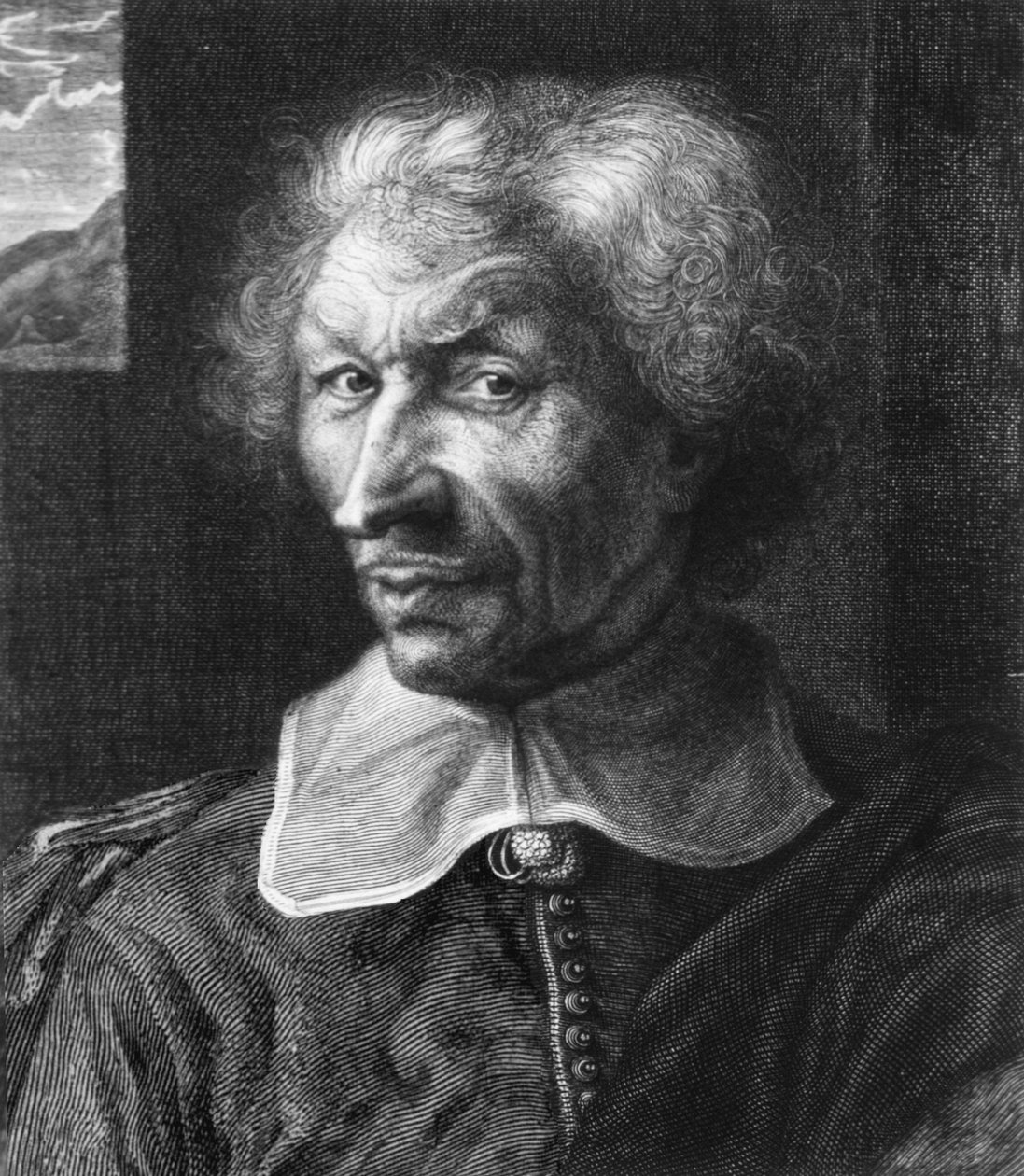 Guy Patin的肖像（1601-1672） 作者 安托万·马森（Antoine Masson）