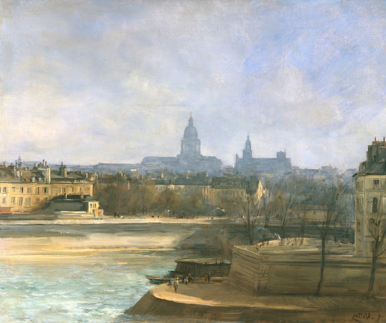 Ile de la Cite，巴黎 作者 安托万·沃隆