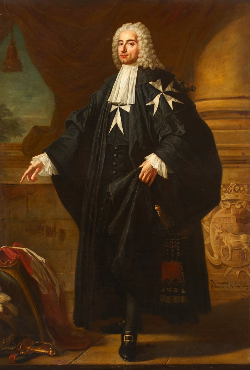 Jacques de Vachon Belmont，1760 作者 安托万·德·法夫雷
