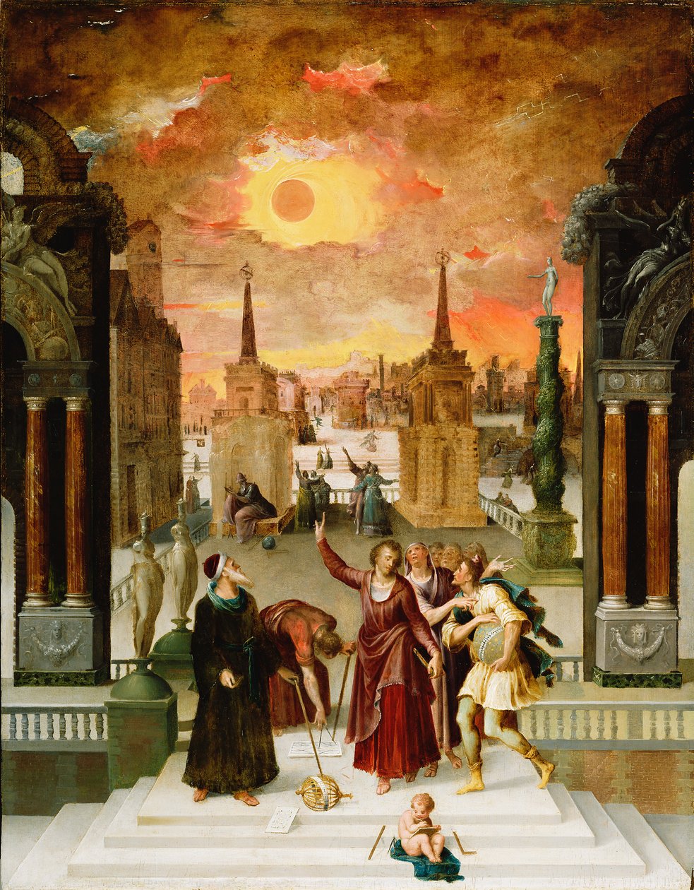 改变异教哲学家的狄奥尼修斯（Dionysius the Areopagite 作者 安托万·卡隆