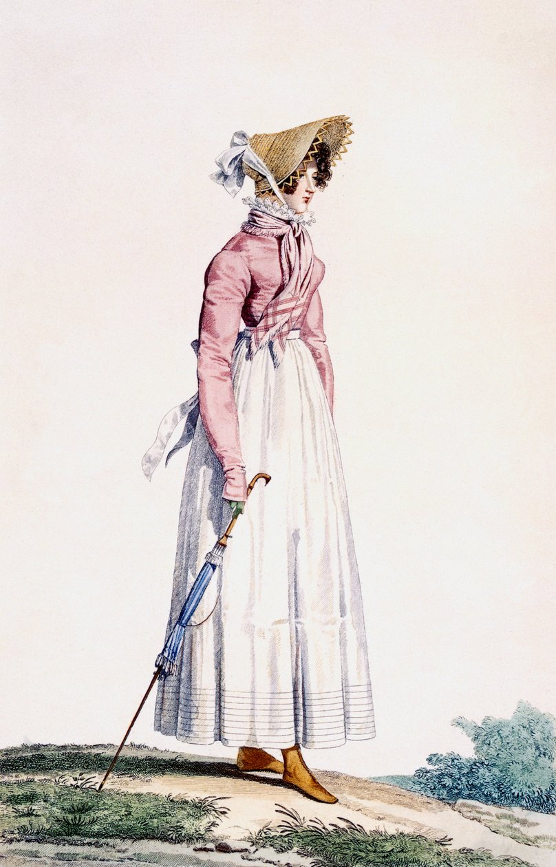 女士夏装，来自&39;Incredible and Wonderful&39;，由Georges Jacques Gatine（1773-1831），酒吧雕刻。巴黎，1815年 作者 安东尼·查尔斯·贺拉斯·韦尔内