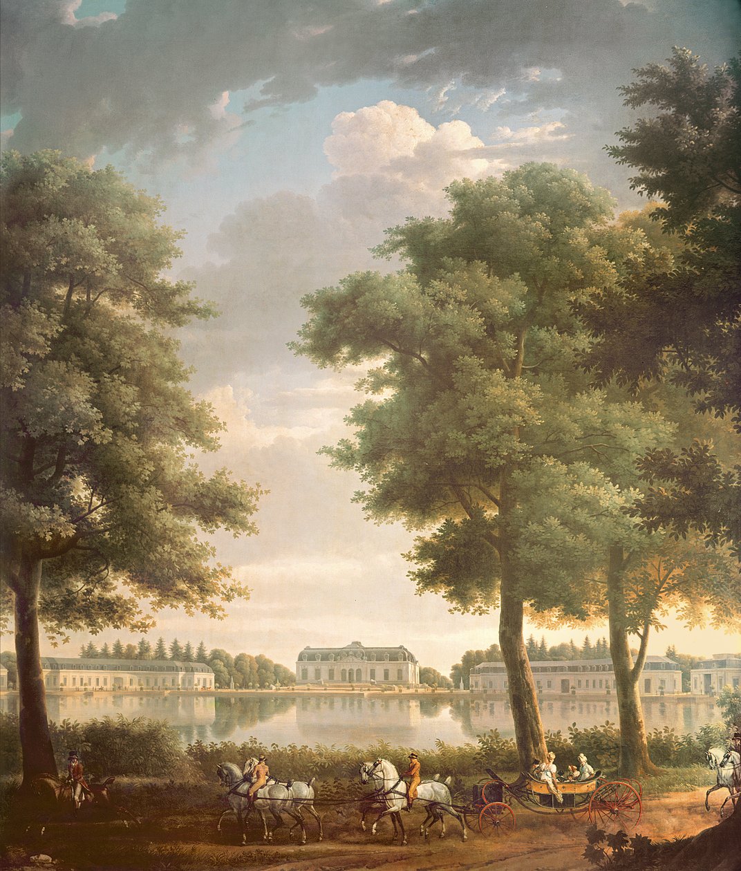 城堡本拉特，1806年 作者 安东尼·查尔斯·贺拉斯·韦尔内