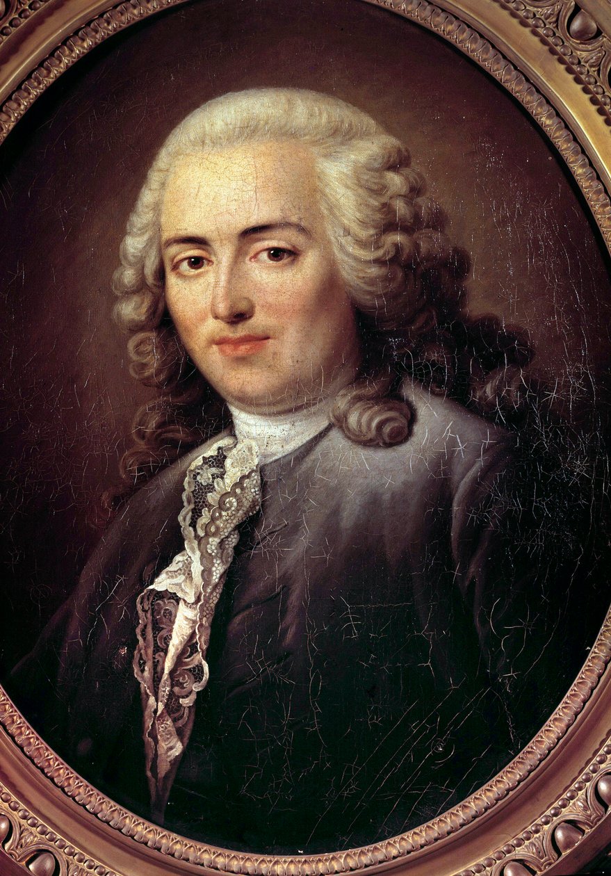 Anne Robert Jacques Turgot（1727-1781 年）公使肖像 Antoine Graincourt（1748-1823 年）18 世纪绘画 Sun.0.54x0.64 米 作者 安托万·格兰库尔