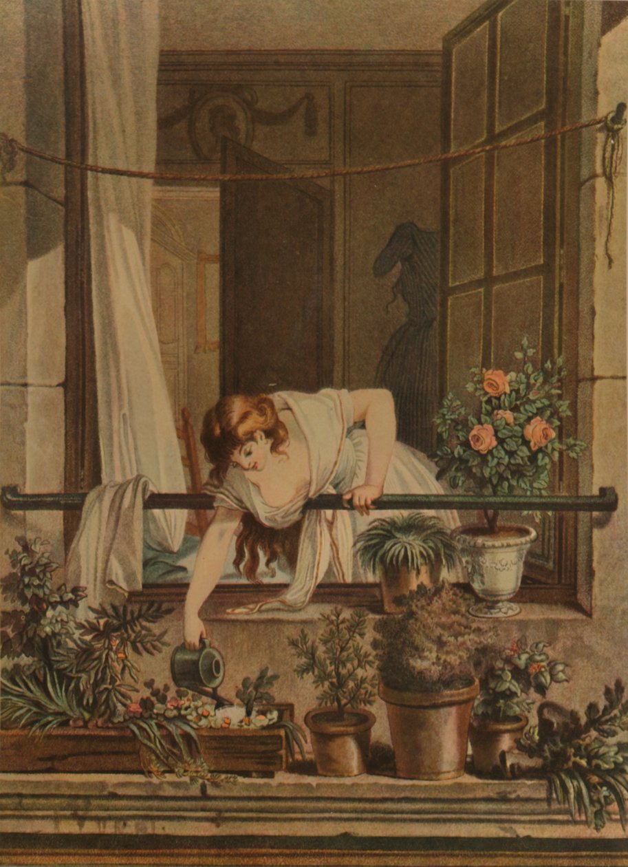 La Jardiniere》，园艺，约1790年代，1913年 作者 Antoine Le Picard de Phelippeaux