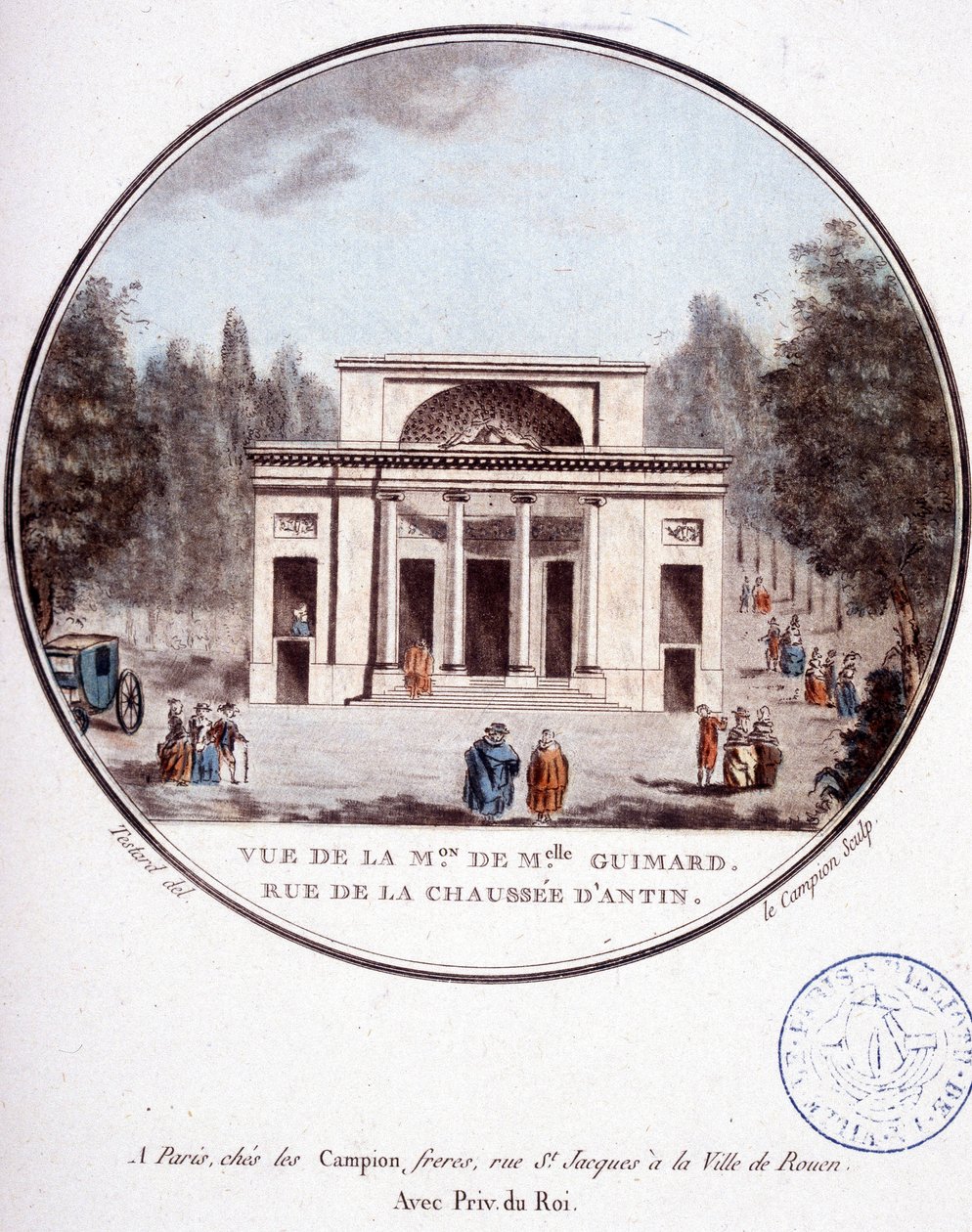 位于巴黎安廷街 rue de la chaussée d