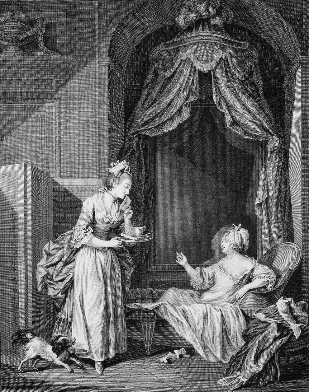 Le Bain the Bath, 1774年。 作者 安托万·路易斯·罗曼内