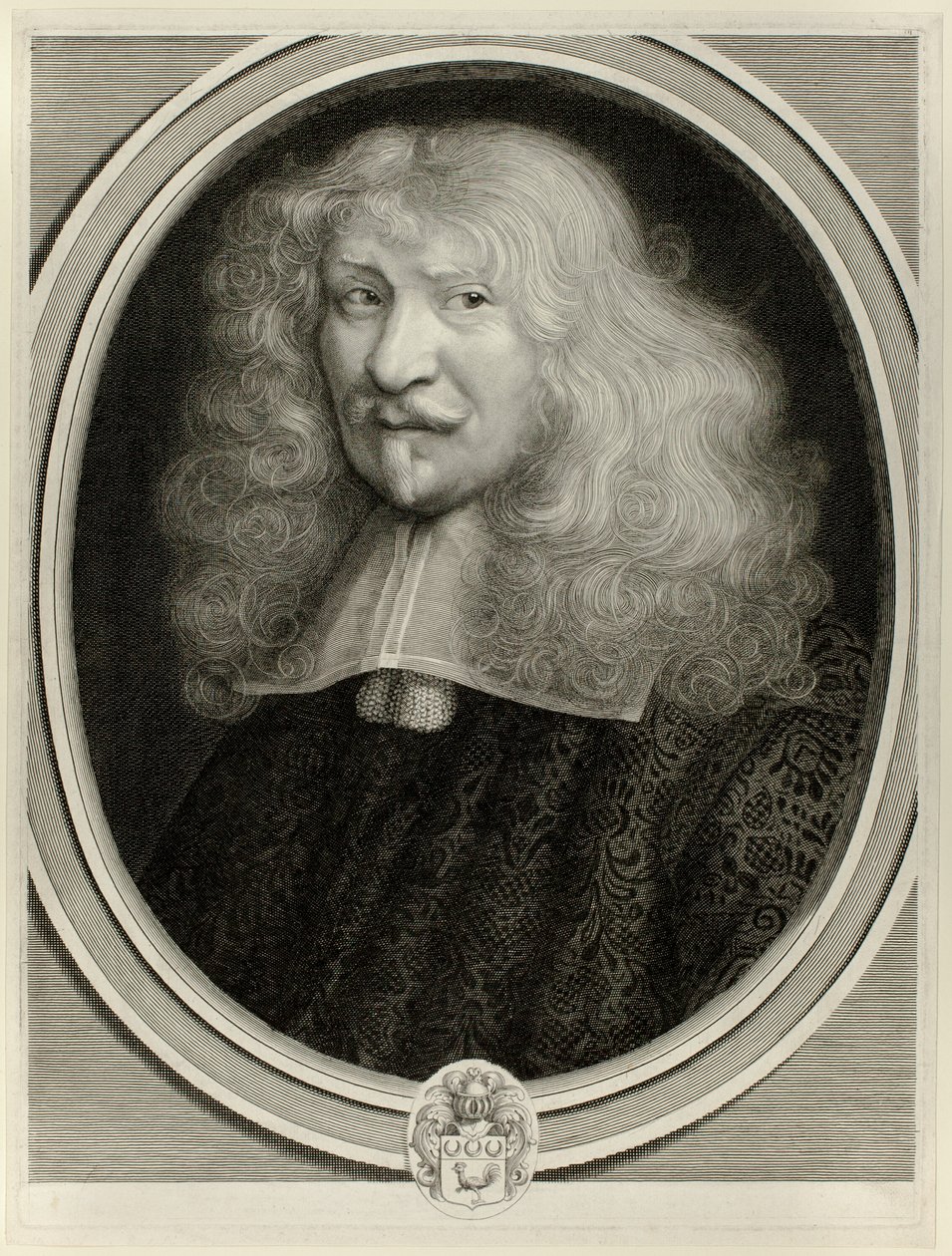 Denis Marin de la Châtaigneraye，国王秘书 作者 安托万·马森（Antoine Masson）