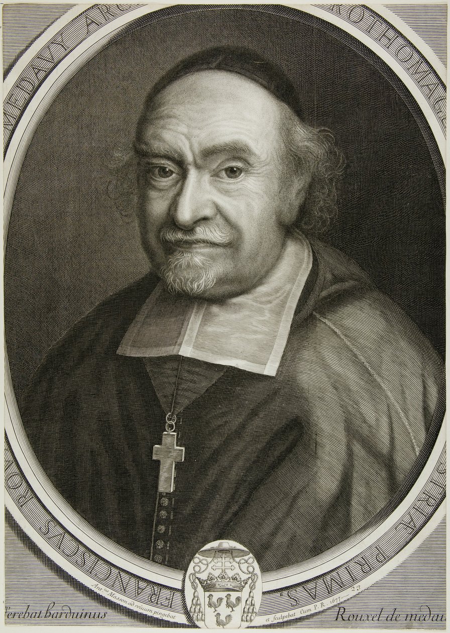François Rouxel de Medavy，鲁昂大主教 作者 安托万·马森（Antoine Masson）