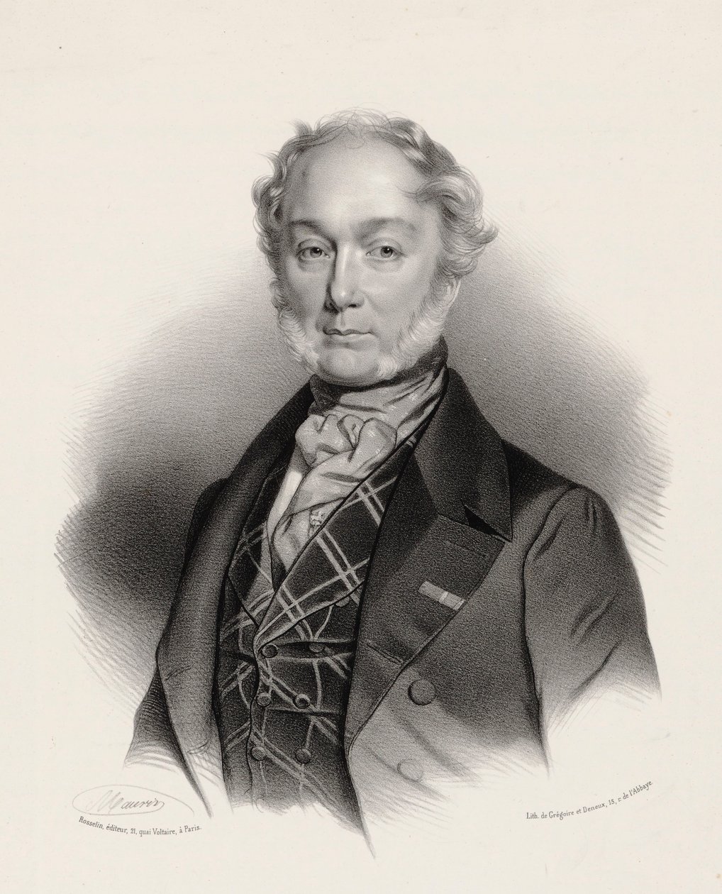 Michele Carafa by Antoine Maurin 作者 安东尼·莫林