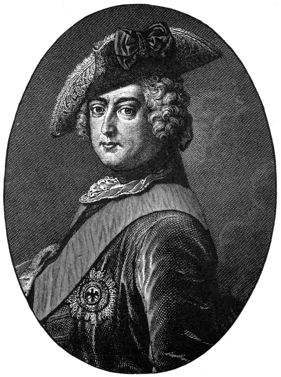 普鲁士国王腓特烈大帝（Frederick the Great），1903年。 作者 安托万·佩斯内
