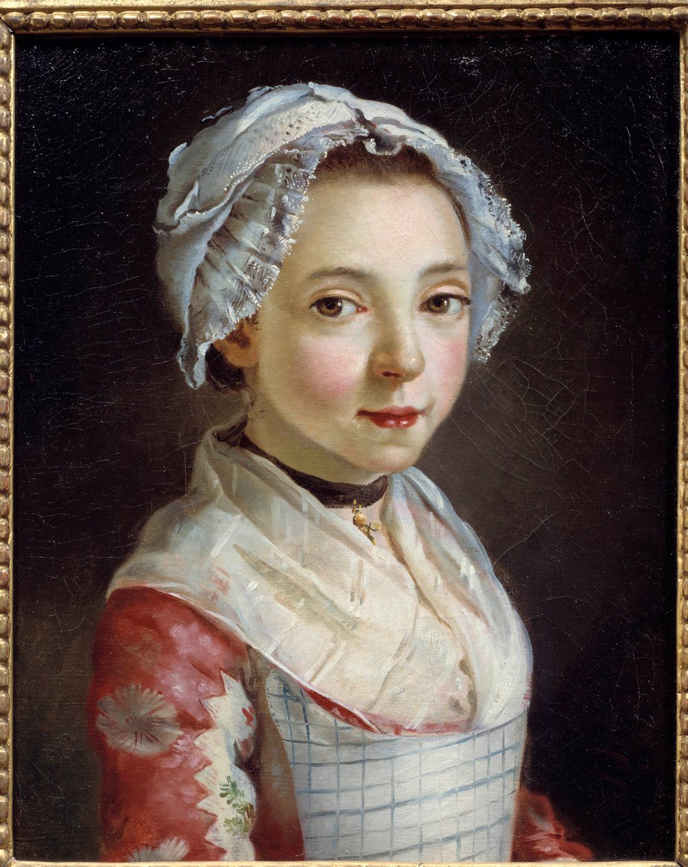 年轻的女仆安托万-拉斯帕尔（1738-1811）的画作 作者 安托万·拉斯帕尔（Antoine Raspal）