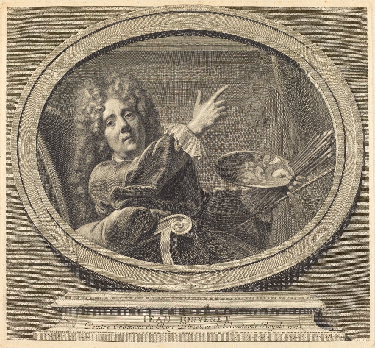 Jean Jouvenet 作者 安托万·特鲁万（Jean Baptiste Jouvenet）