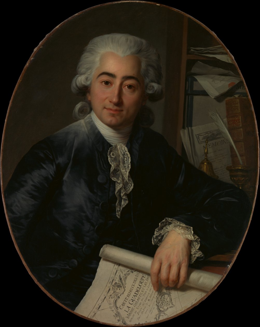欧仁·约瑟夫·斯坦尼斯拉斯·富隆·科蒂尔1753-1821，1785年。 作者 安托万·维斯捷