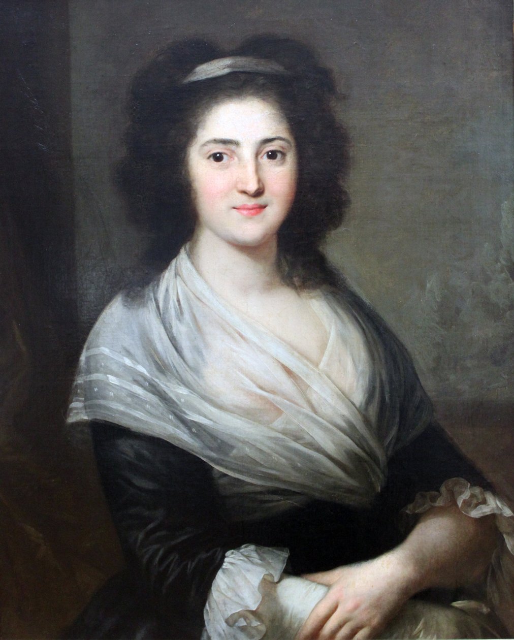 Henriette Herz（néedeLemos）的肖像。她主持了柏林最着名的文学沙龙之一 作者 安东·格拉夫