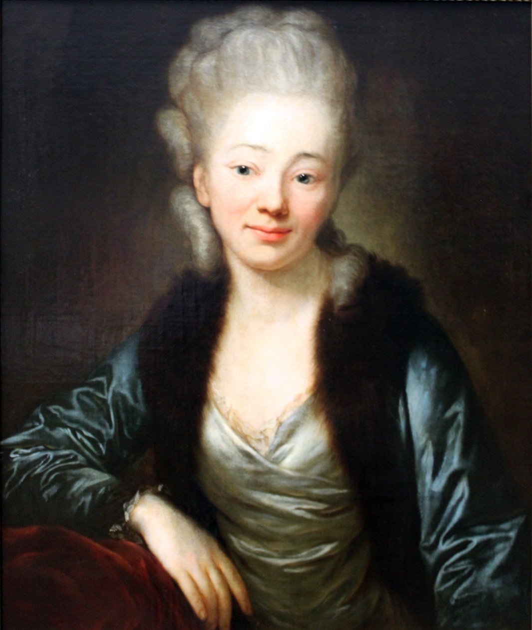 Julie Friederike Henriette Clodius的肖像 作者 安东·格拉夫