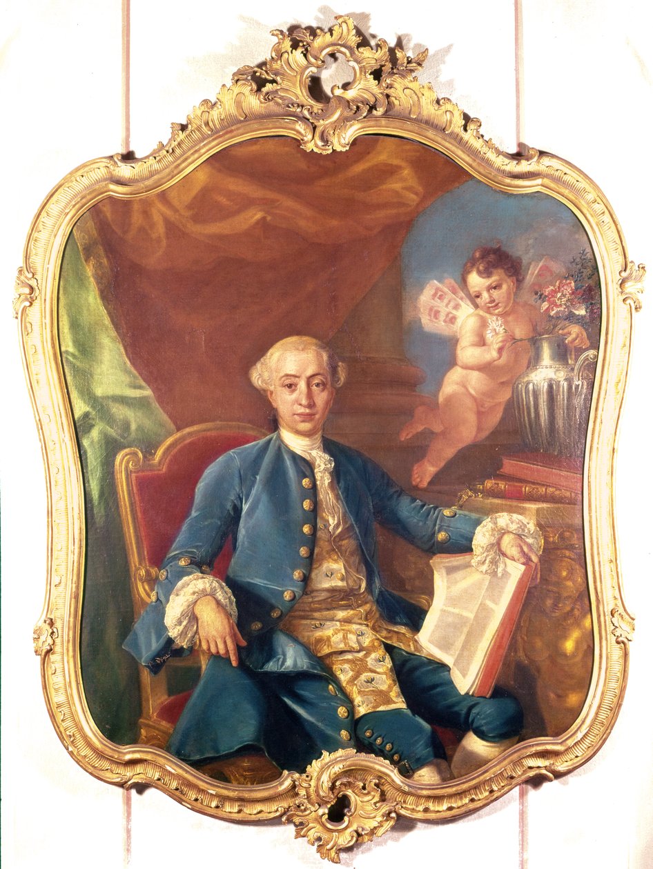 贾科莫卡萨诺瓦（1725-98） 作者 安东·拉斐尔·蒙斯（Anton Raphael Mengs）
