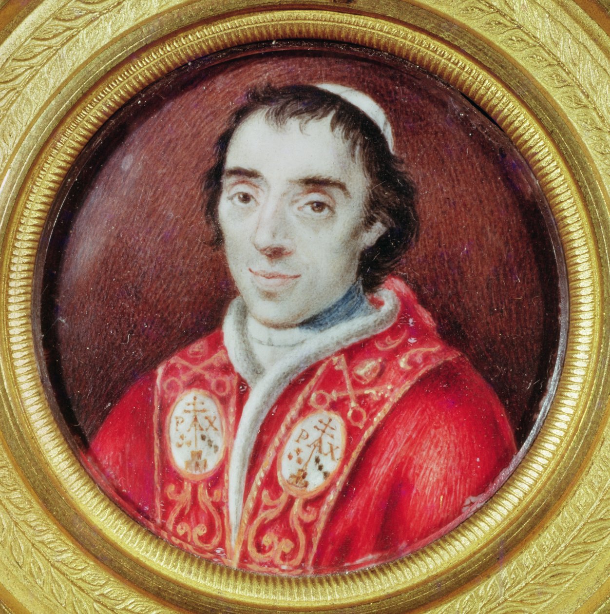 教皇庇护七世（微型）的肖像 作者 安东·拉斐尔·蒙斯（Anton Raphael Mengs）